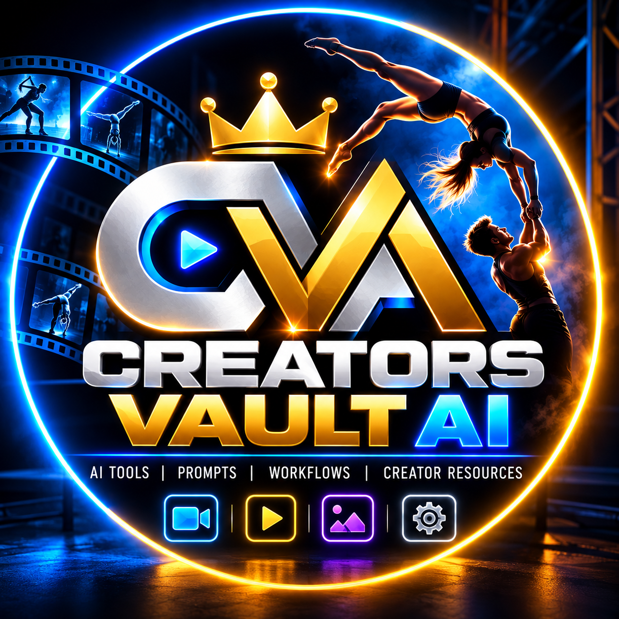Creators Vault AI logo